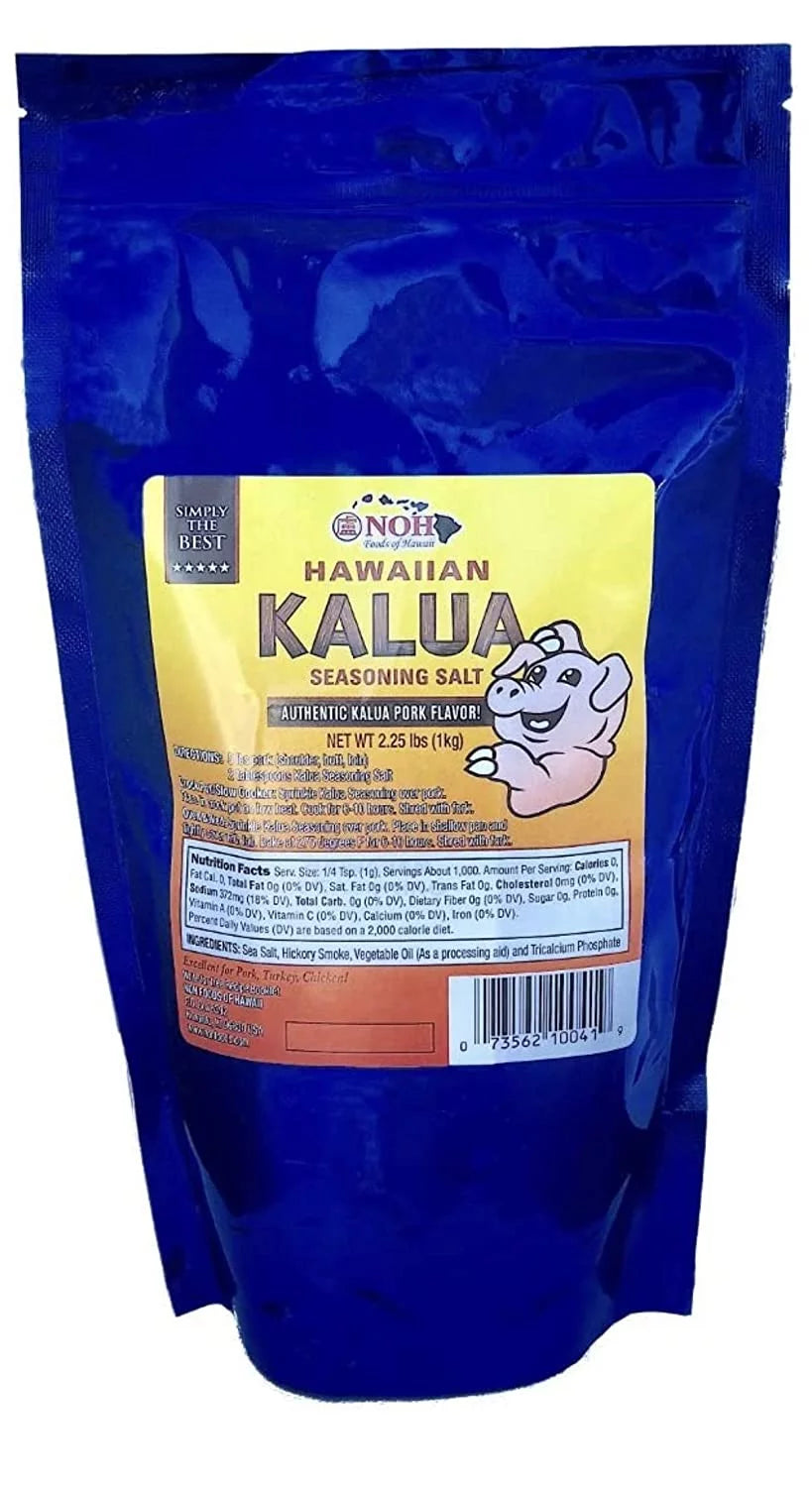 Hawaiian Kalua Pork Seasoning Salt 2.25 Pounds F85933