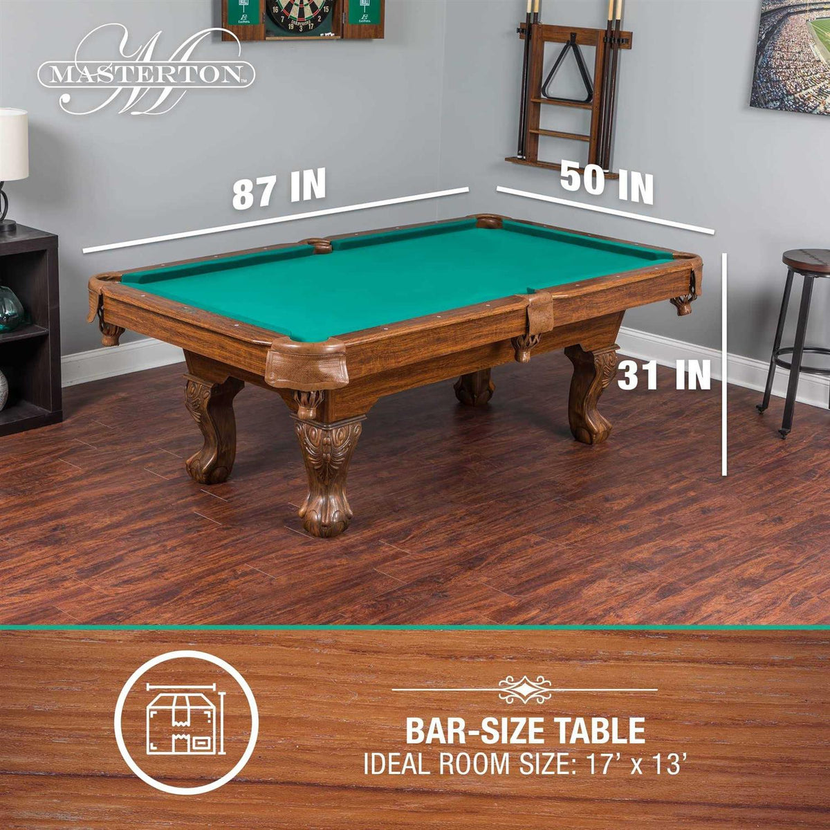 Masterton Billiard Pool Table O2913