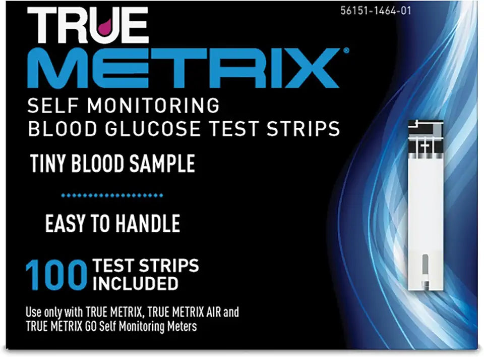 Tiras de teste de glicose no sangue 100 unidades A555475