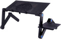 Adjustable Aluminum Laptop Stand with Cooling Fan Pad N814