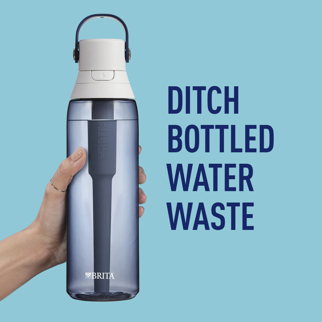 26oz Leak Proof Filtered Water Bottle with Straw X144