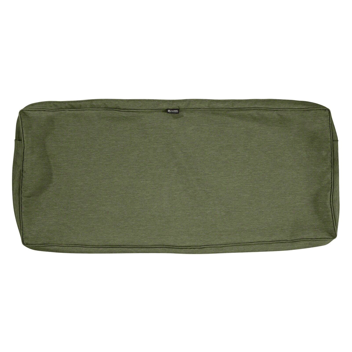 Heather Indigo Blue 42"W x 18"D x 3"T Patio Cushion with Water Resistant Backing X563291