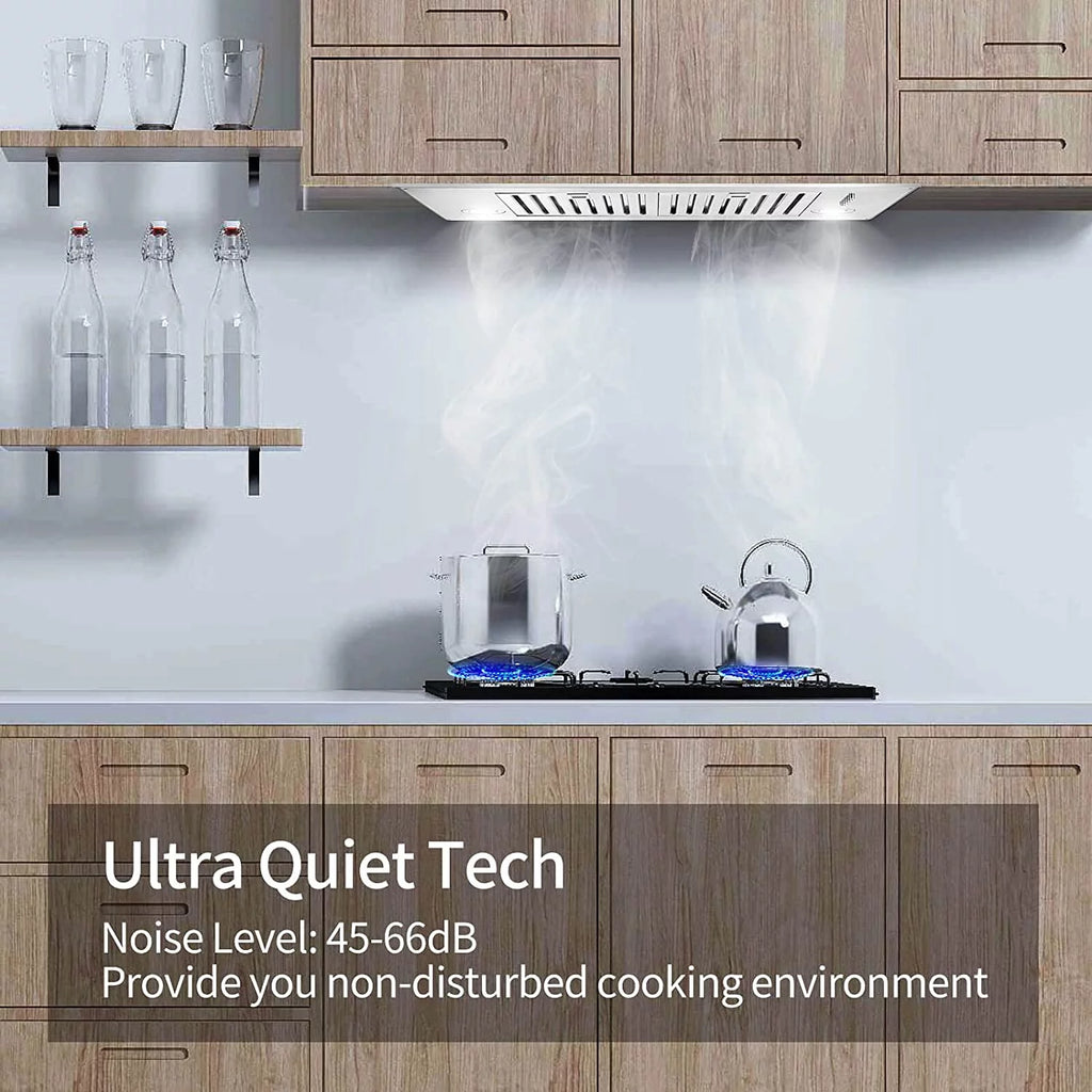 30 inch 600 CFM Built-in Stainless Steel Range Hood J42175