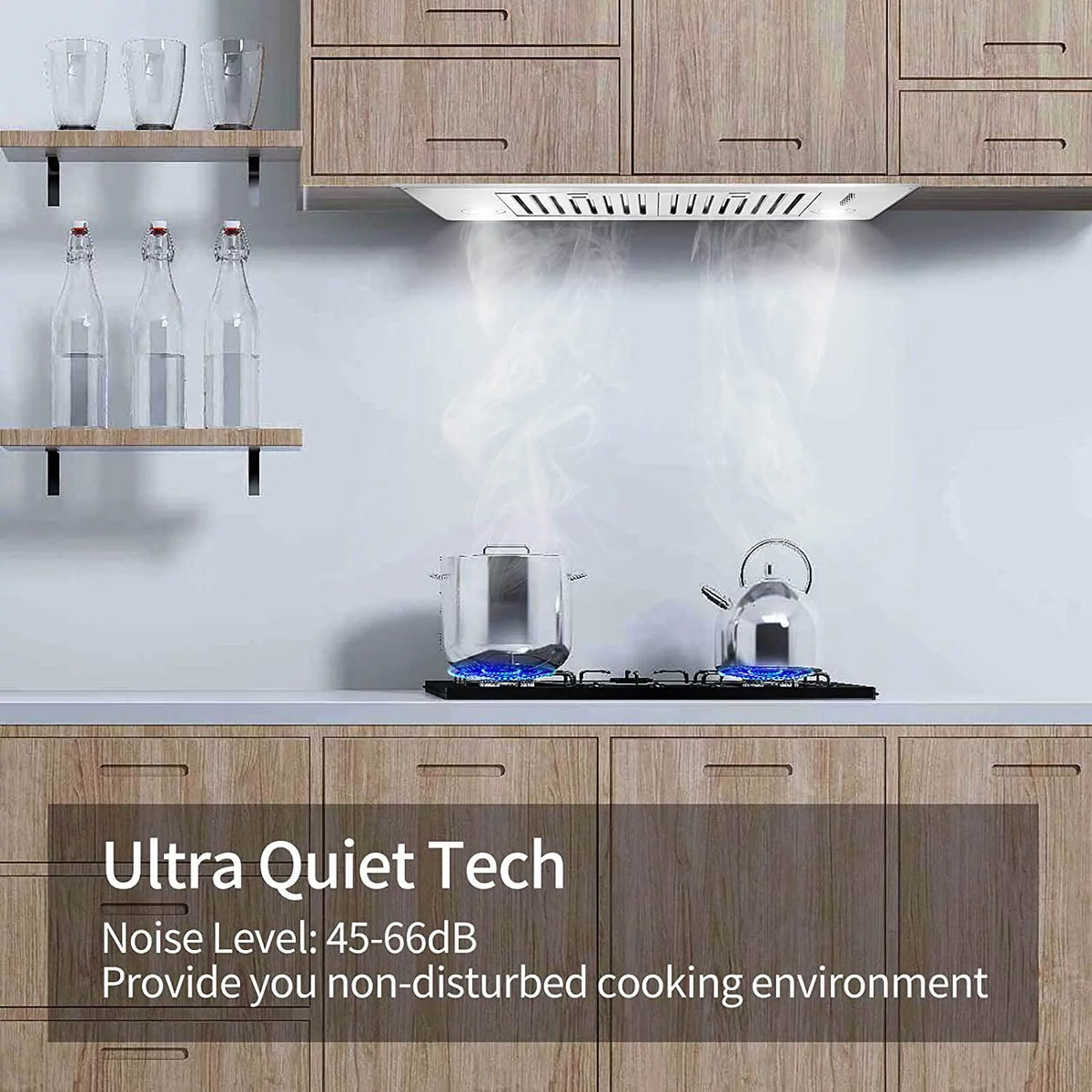 30 inch 600 CFM Built-in Stainless Steel Range Hood J42175