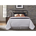 Vintage Distressed Full Metal Headboard O961365