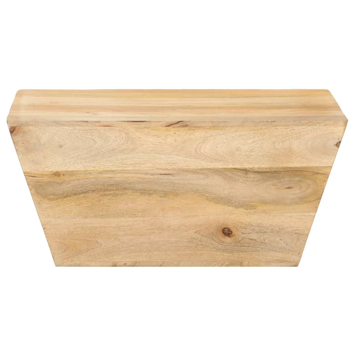 Wooden Coffee Table Mango Wood V-Shape Side Table H1558