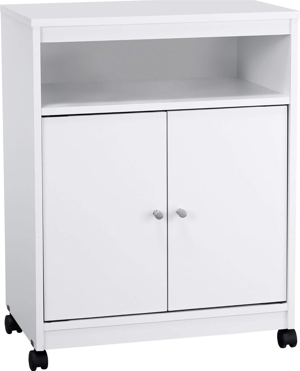 Black Oak Microwave Cart D757