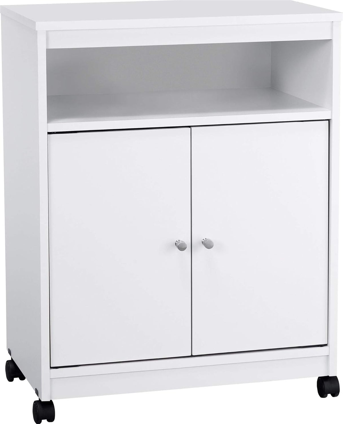 Black Oak Microwave Cart D757
