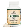 Benfotiamine 300mg 120 Capsules Non-GMO E3190