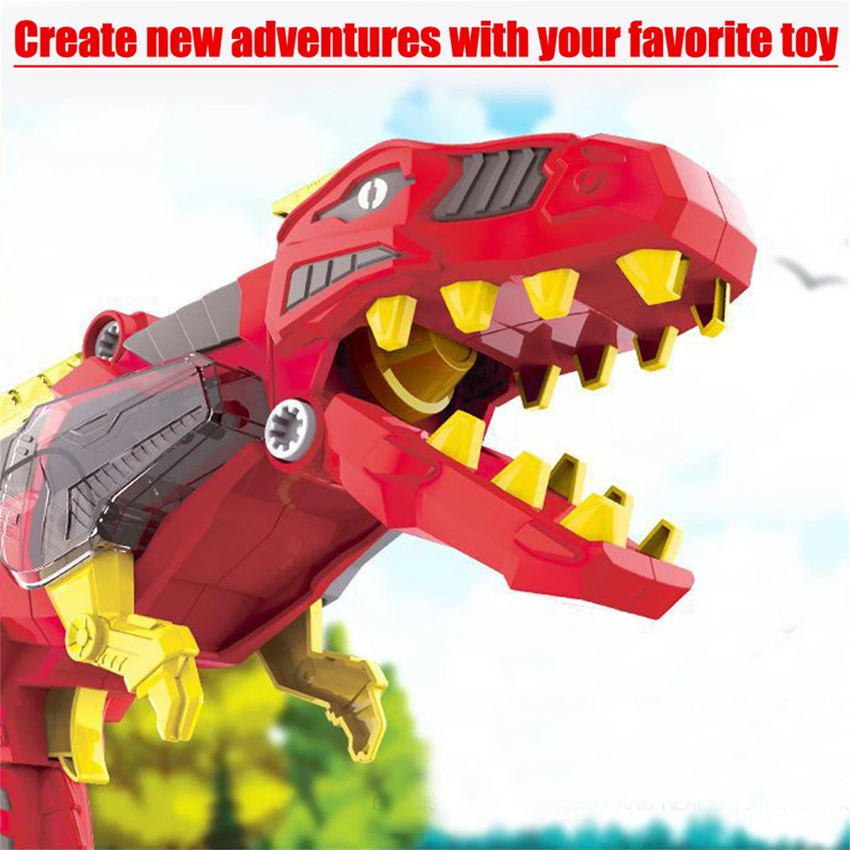 3 in 1 Transforming Dinosaur Toy Lights Sound S986