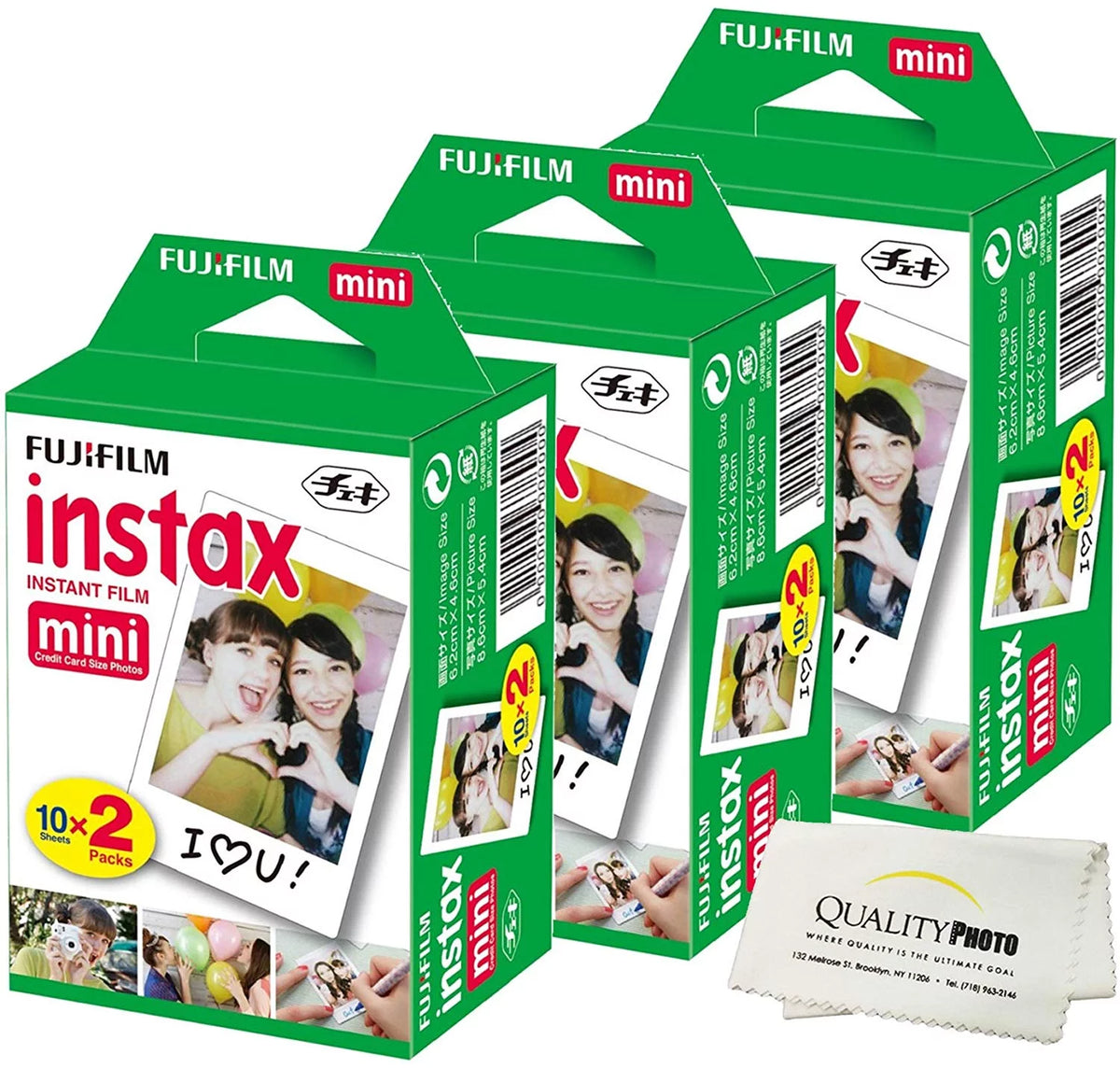Instant Film 10 Pack 100 Sheets White T3181