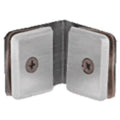 Brushed Satin Chrome Glass-to-Glass Clamp J732695