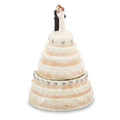 Pewter Wedding Cake Trinket Box M463