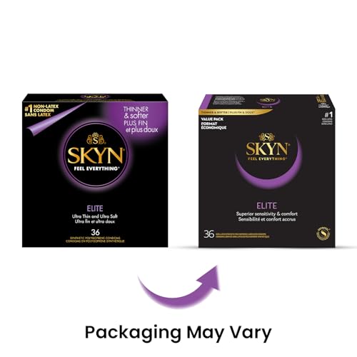 36 Count Ultra-Thin Lubricated Latex-Free Condoms P1118
