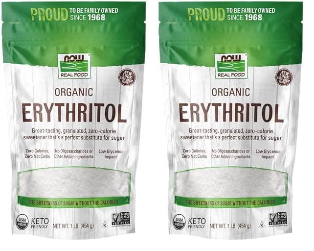 Organic Erythritol, 1-Pound (Pack of 2) G195