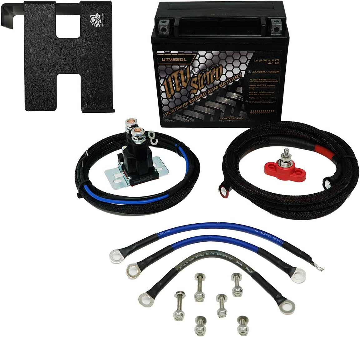 UTV Stereo Second Battery Kit G486874