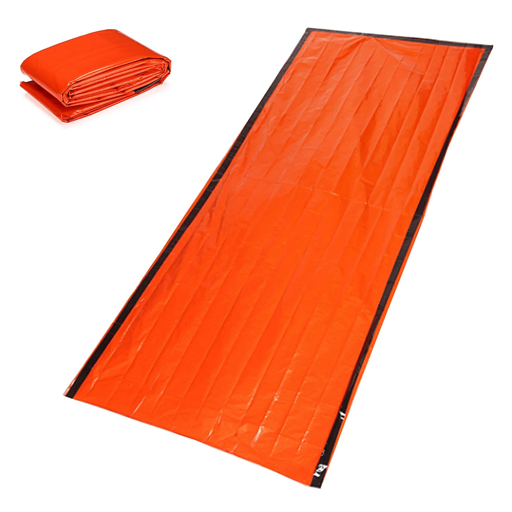 Waterproof Thermal Poncho Raincoat with Sleeping Bag and Tent Shelter Y50720