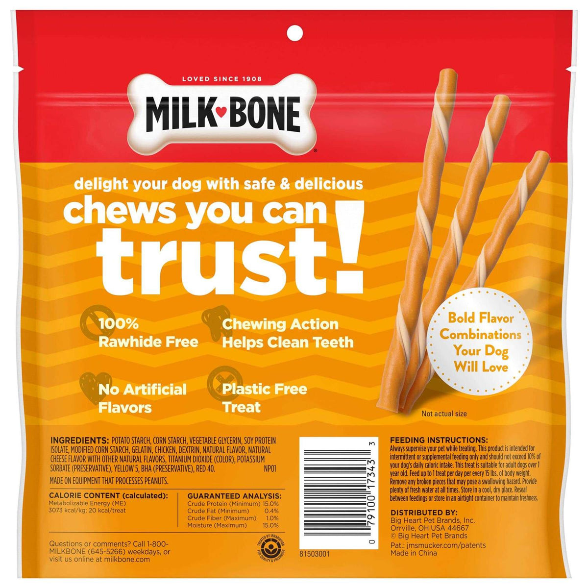 Chicken Cheesy Flavor Twists K61055