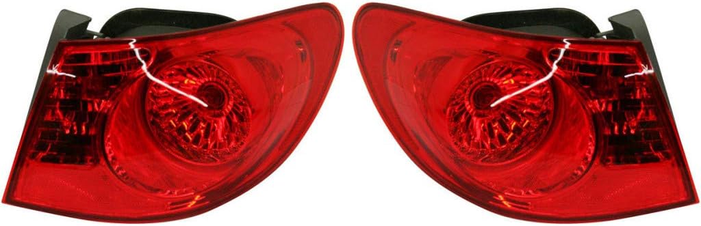 Pair Rear Tail Lights for Hyundai Elantra V694342