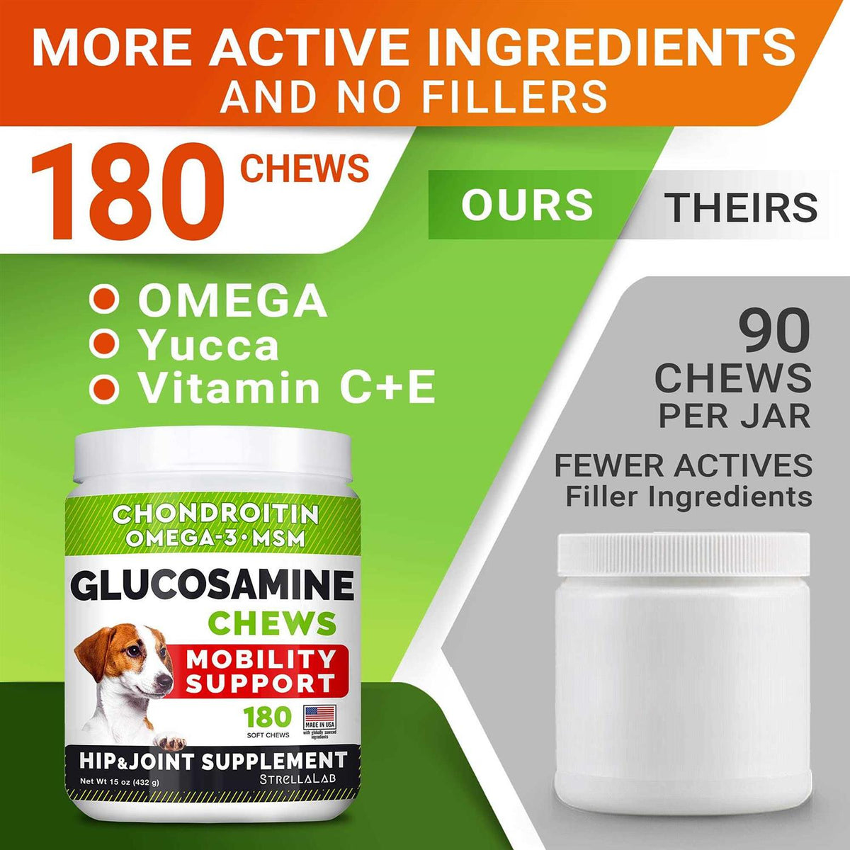 Glucosamine Chews for Dogs Cats A14950
