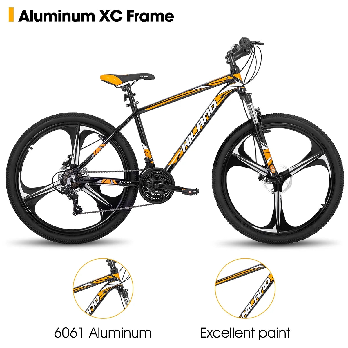 26 inch Aluminum Frame Mountain Bike P886
