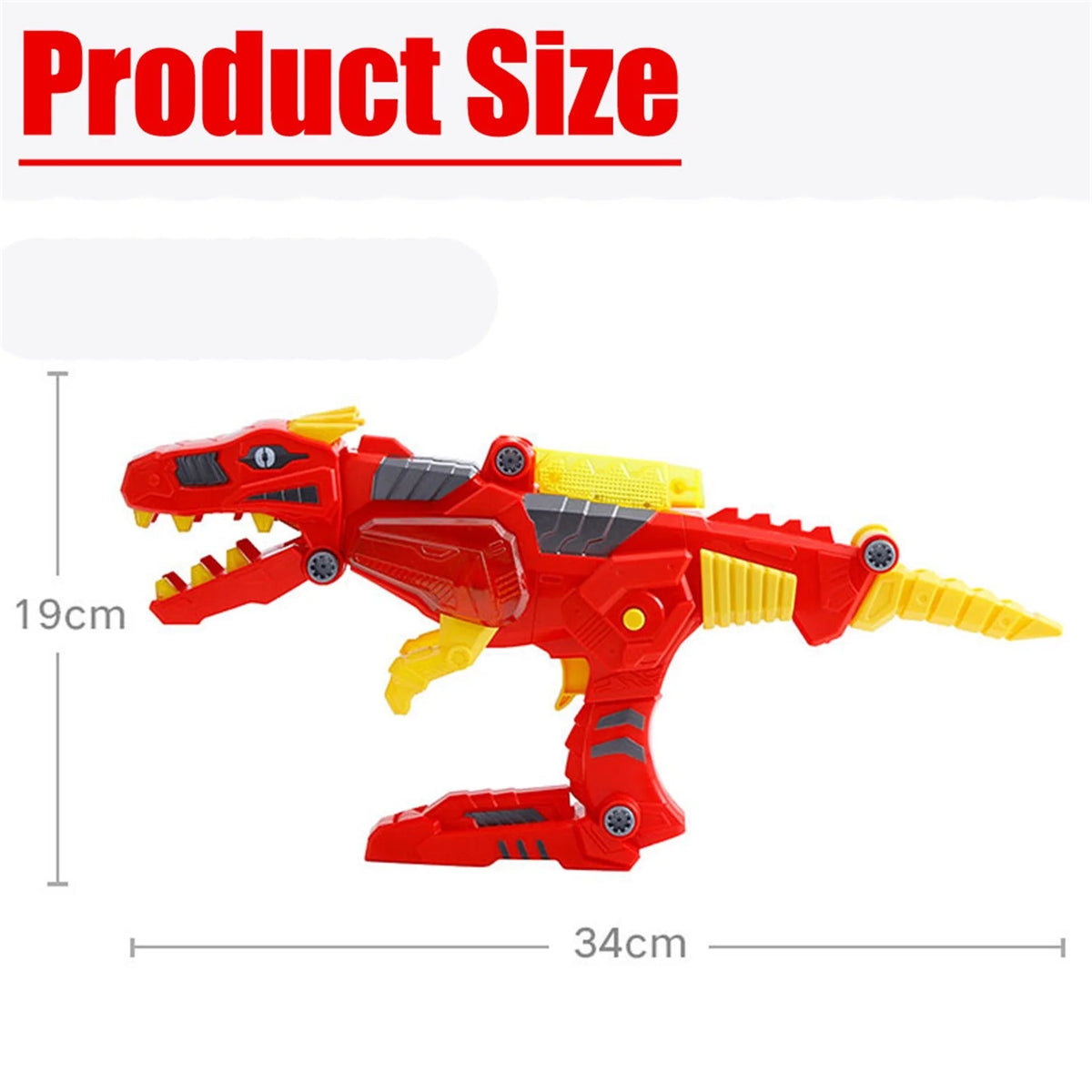 3 in 1 Transforming Dinosaur Toy Lights Sound S986
