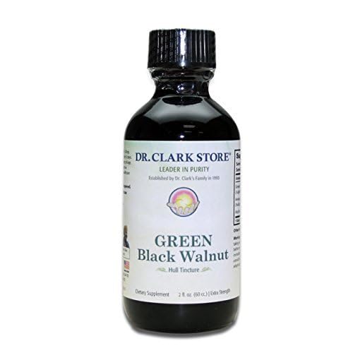 Green Black Walnut Hull Tincture with Dropper 2 fl. oz W400