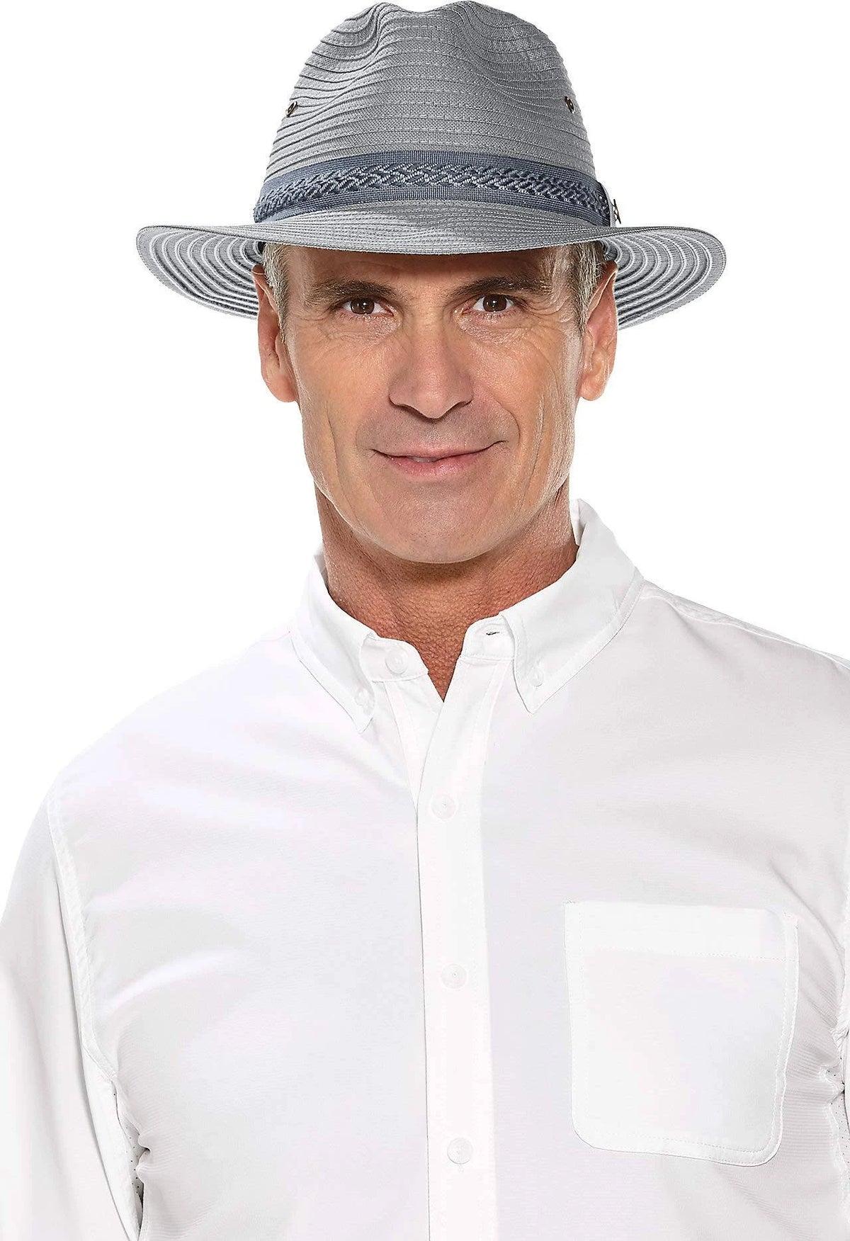 UPF 50+ Packable Travel Fedora X50272