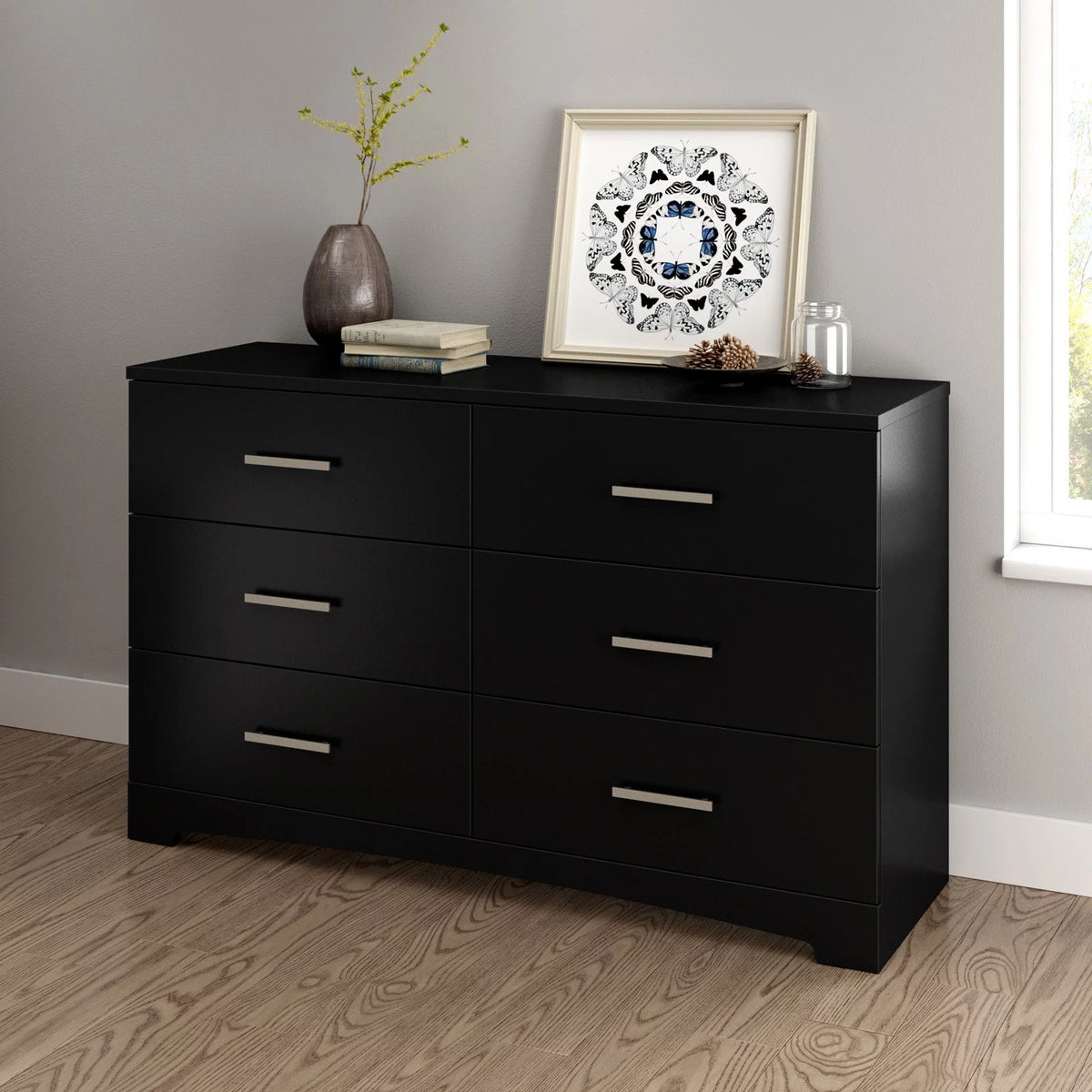 6 Drawer Double Dresser I8647