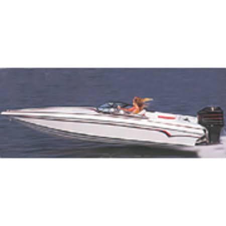Boat Cover for Ski Boats with Low Profile Windshield O5069