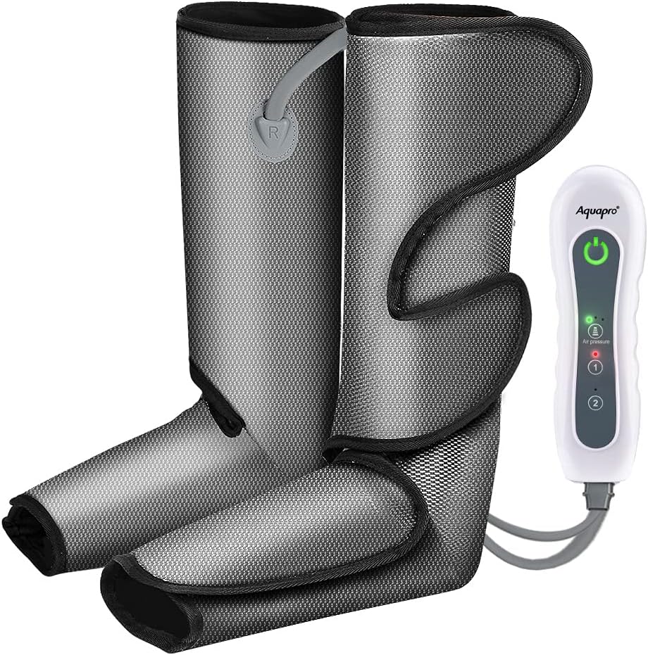 Rechargeable Air Leg Compression Massager with 4 Modes 3 Intensities K2398