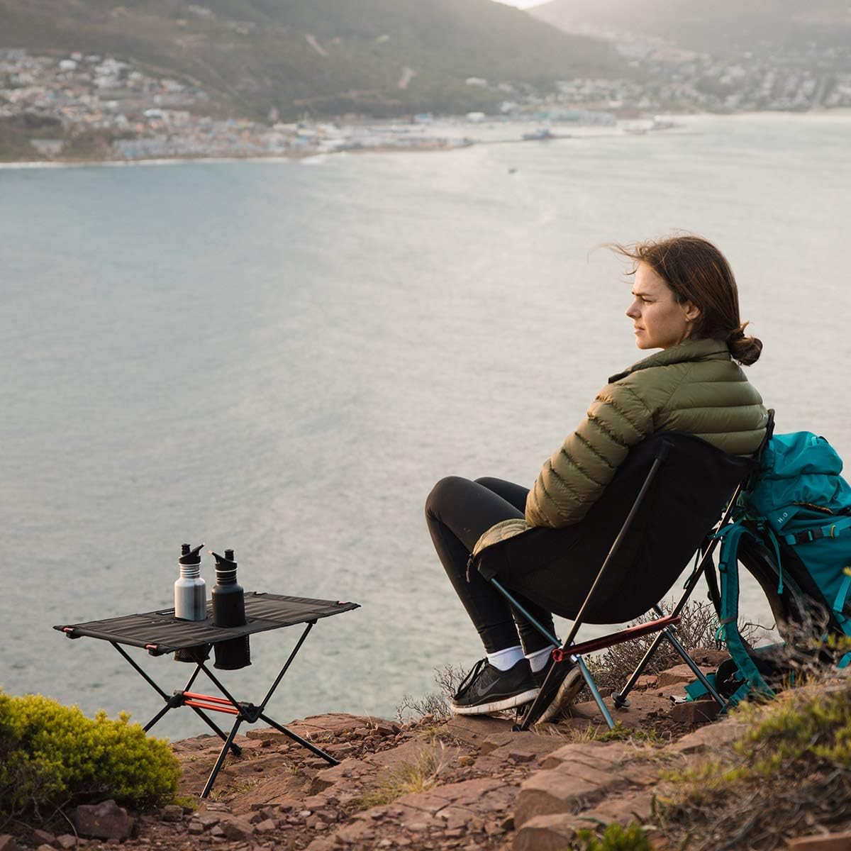 Folding Camping Table with Carry Bag W894026