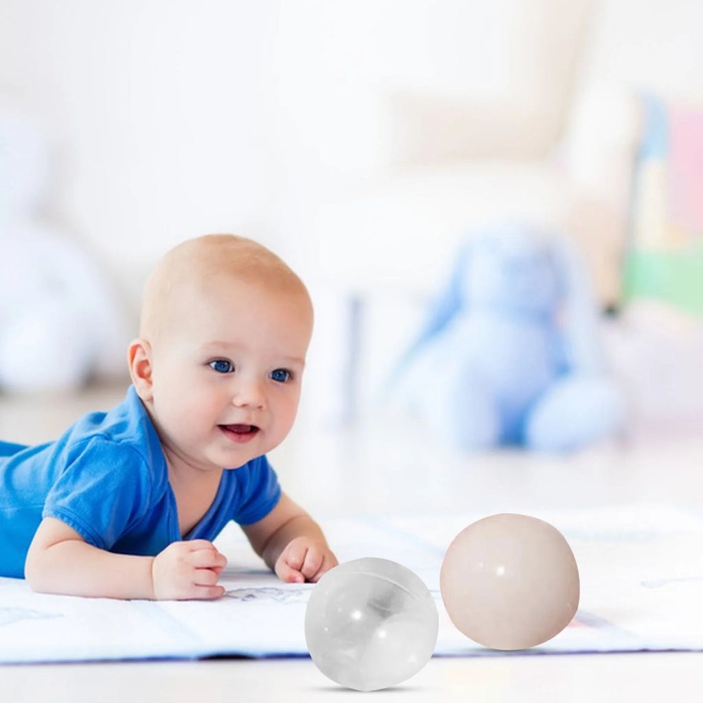 100 Ball Pit Balls Crush Proof Plastic Toy Balls U264