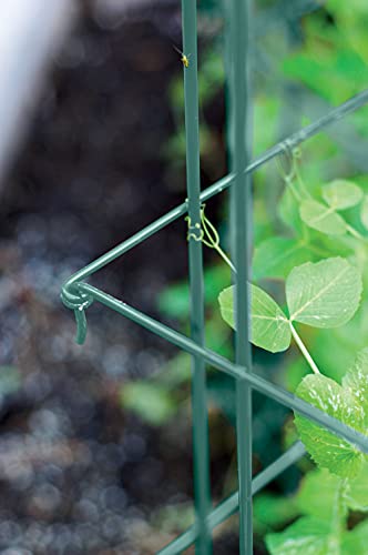 Expandable Pea Trellis, Powder-Coated Steel, 9'-3" L x 64" H E5285