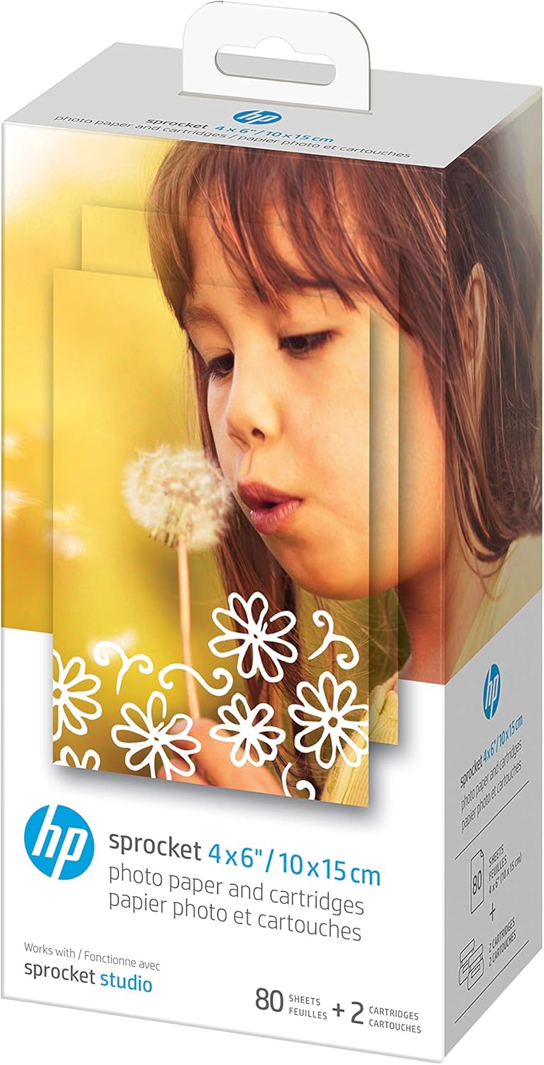 White Instant Color Photo Printer E703