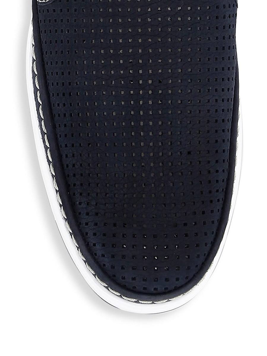 Navy Sportbuck Men's Perf Shoes E6713