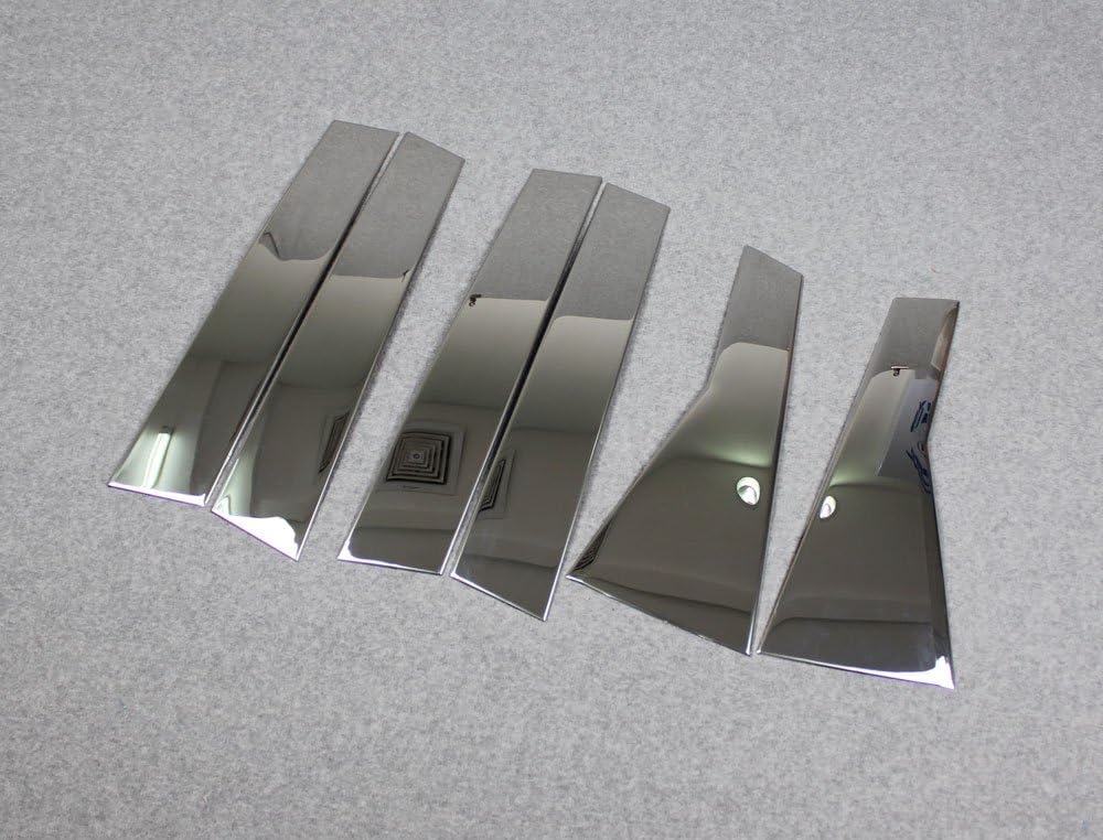 Stainless Steel Door Window Frame Trims 6PCS P2374