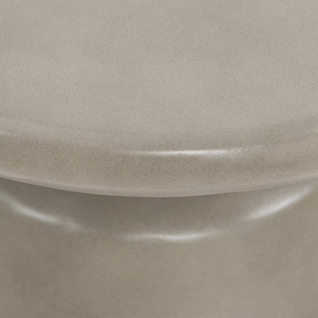 Gray Indoor Outdoor Accent Stool End Table I66034