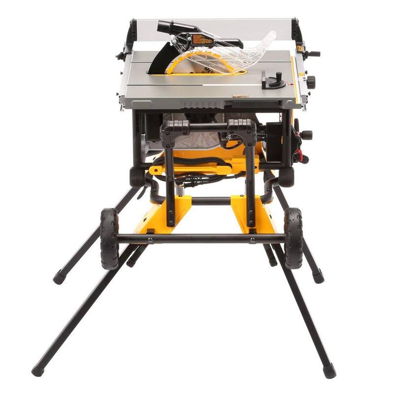 10 in. Corded Table Saw with Rolling Stand A9153