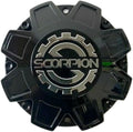 Black Wheel Center Cap V8008