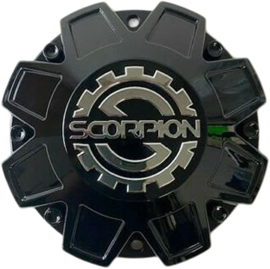 Black Wheel Center Cap V8008