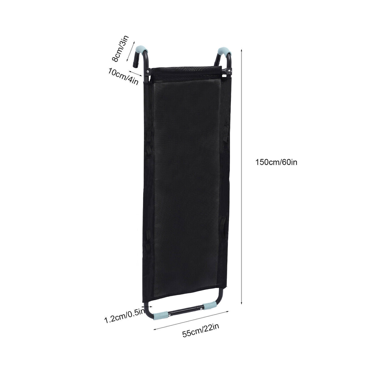 Trampoline Ladder with Slide & Rock Wall Climber Z692149