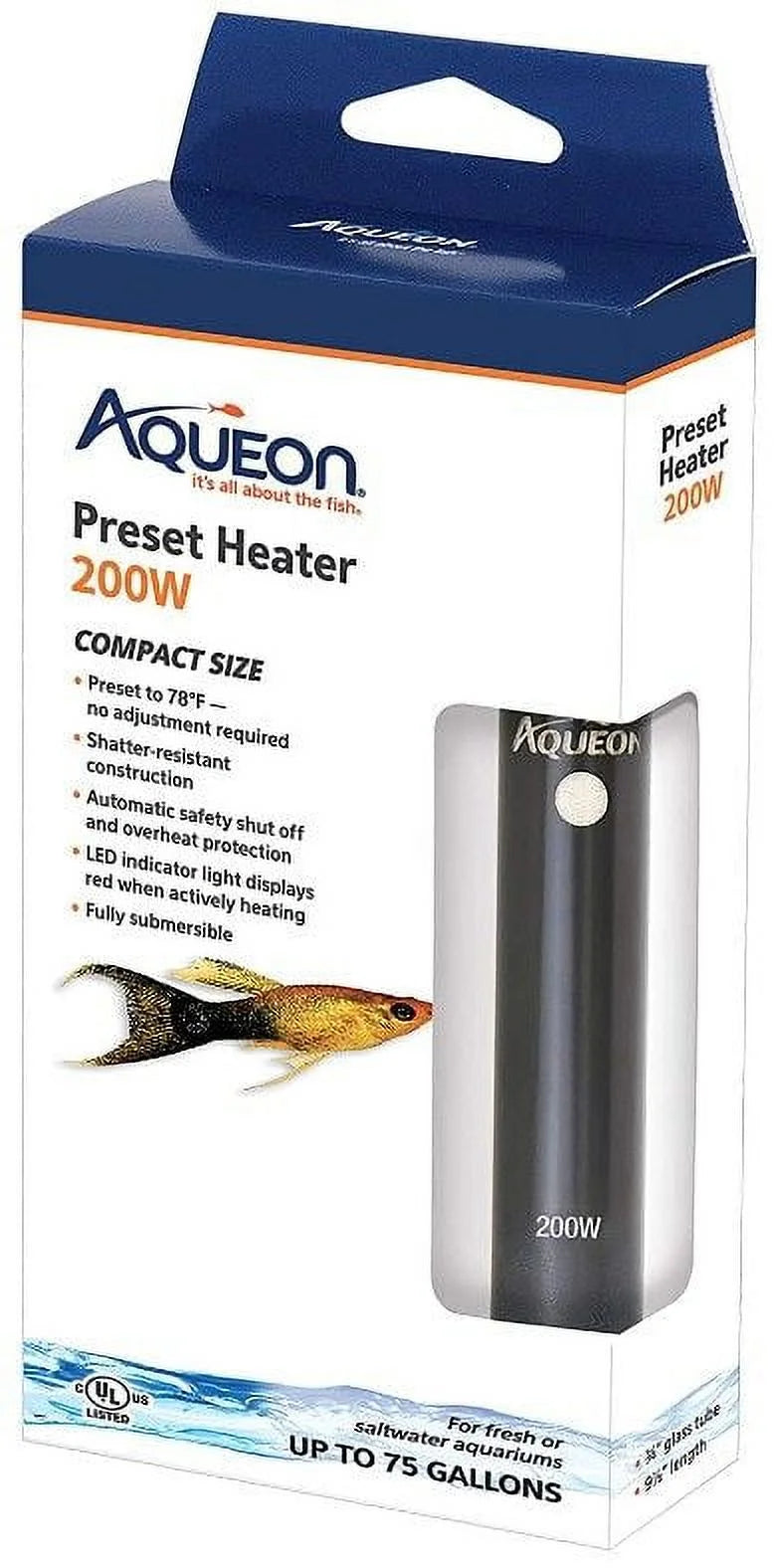 200 Watt Aquarium Heater P726