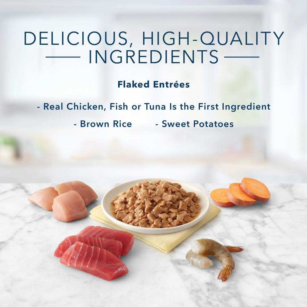Tuna Chicken Fish Shrimp Flaked Wet Cat Food U2581