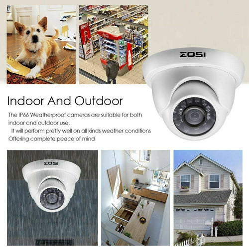 1080p Outdoor CCTV System 4CH DVR with 2x 2MP Cameras H789190