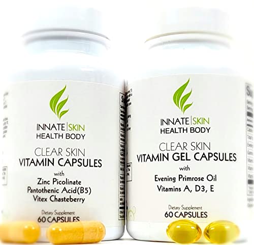 Acne Vitamins Pack 60 Count Pack of 2 J30390