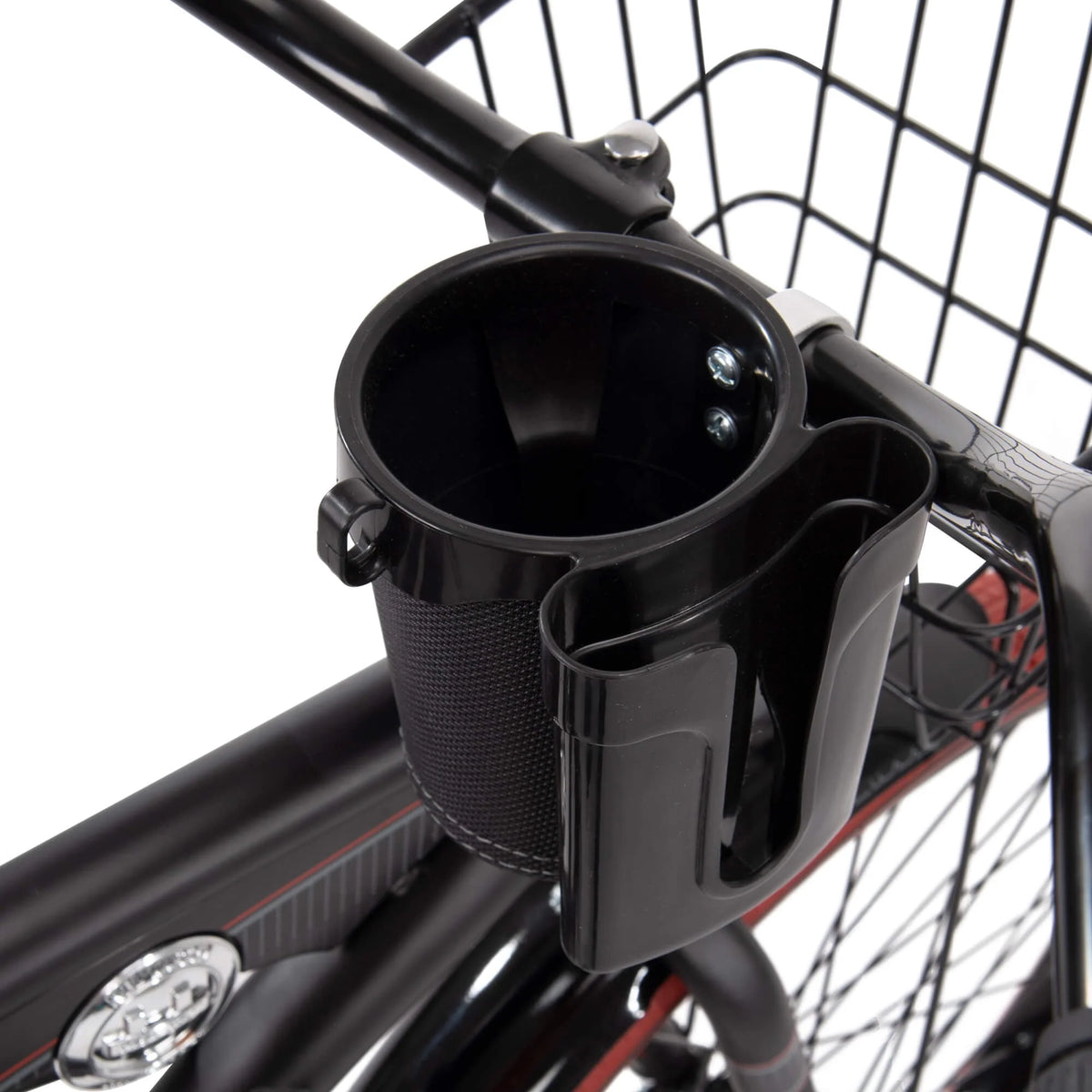26 Inch Matte Black Cruiser Bike J752