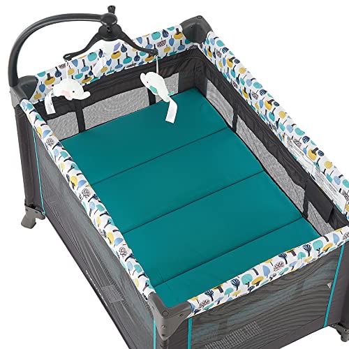 Portable Baby Playpen with Detachable Bassinet and Changing Table O528816