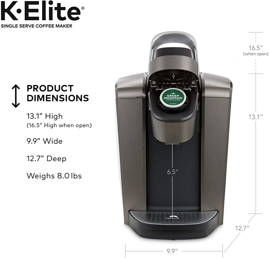 Single Serve K-Cup Pod Coffee Maker with Iced Coffee Capability B84859