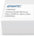 47 mm 0.8 um Cellulose Acetate Membrane Disc Filters 100/pk B657081